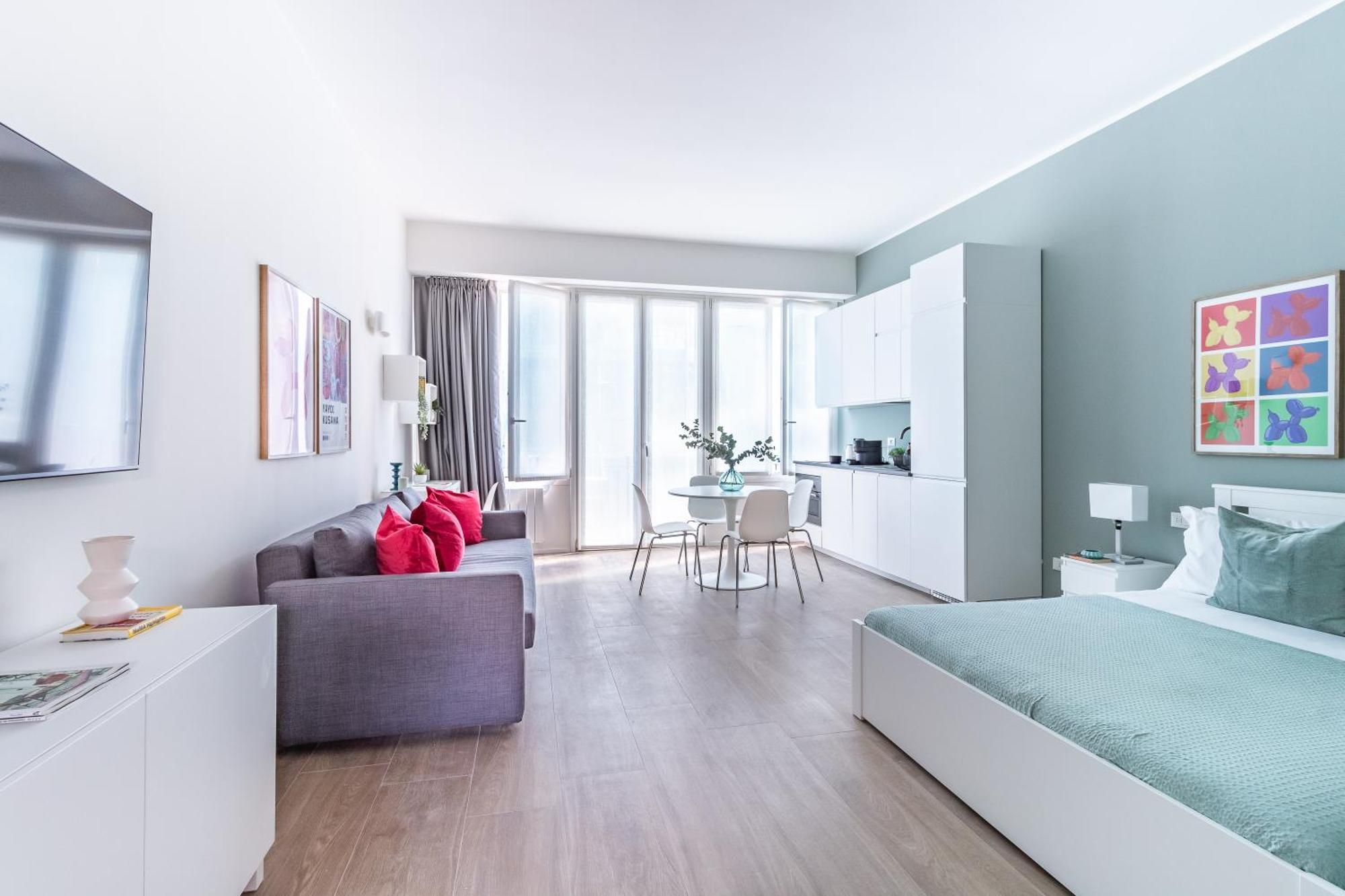 Ampi Monolocali In Via Pirandello - Washington Apartman Milánó Kültér fotó