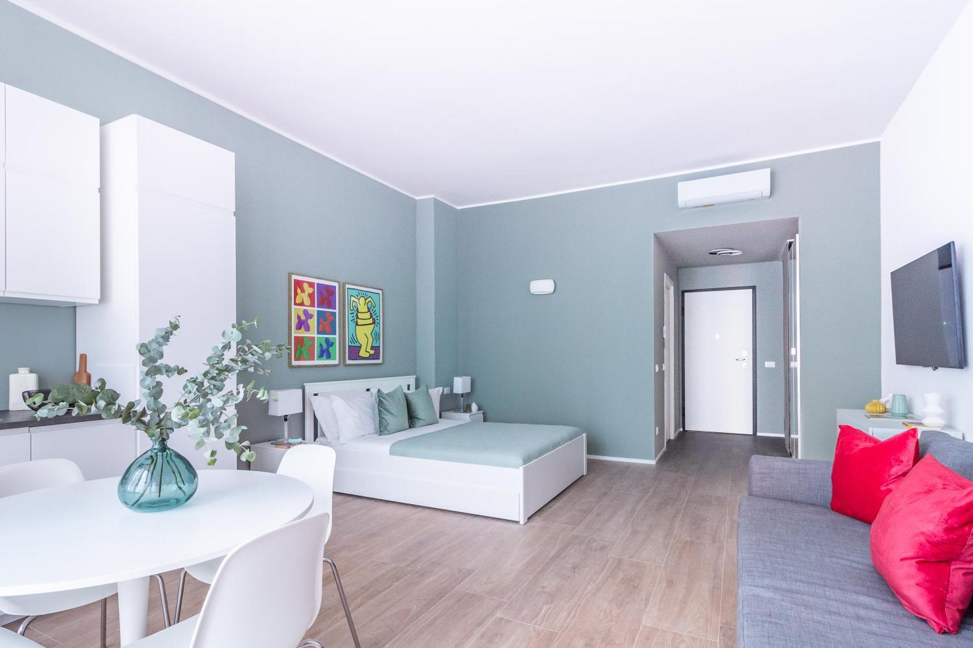Ampi Monolocali In Via Pirandello - Washington Apartman Milánó Kültér fotó