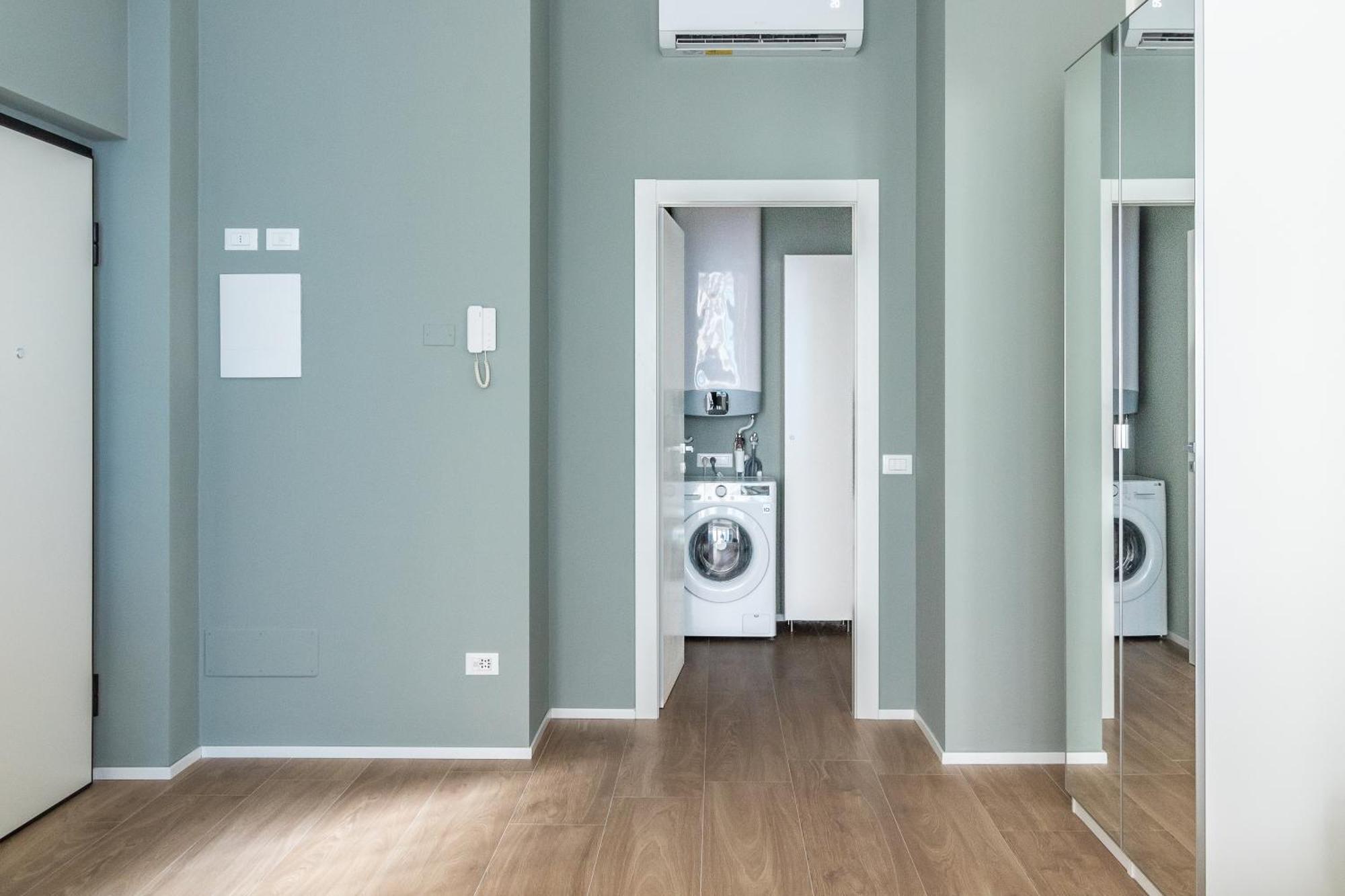 Ampi Monolocali In Via Pirandello - Washington Apartman Milánó Kültér fotó