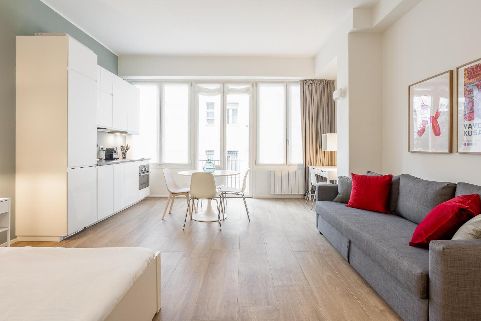 Ampi Monolocali In Via Pirandello - Washington Apartman Milánó Kültér fotó